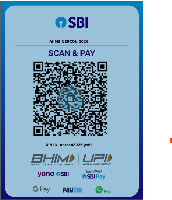 SBI QR Code – AIIMS NERCON 2026